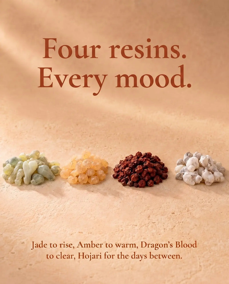 Four resins, every mood
