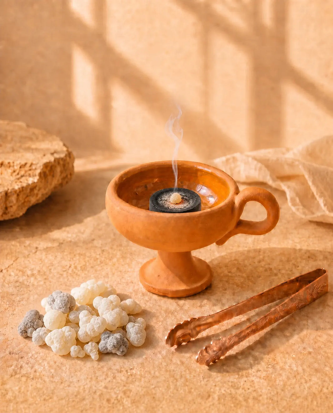 First Flame, the complete frankincense ritual set