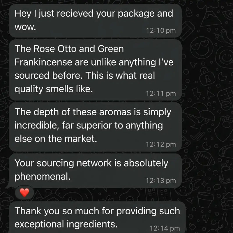 "The depth of these aromas is simply incredible, far superior to anything else on the market"