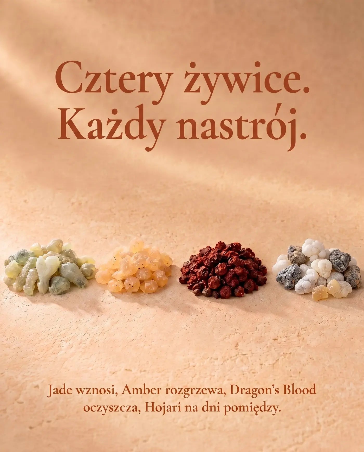 Cztery żywice, każdy nastrój