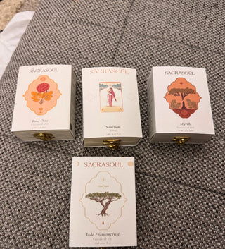 The whole Sacrasoul collection, a customer photo